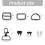 100 Stück Karabinerverschlüsse, Hardware-Schnallen-Set, D-Ringe, 3