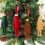 Flocking Nutcrackers Hanging Decorations-Earthy Yellow 3 2