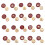 Brasses Stamp Sealing Head Envelopes Invitation Greeting-HLJ03 2
