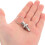 M8 Federbelasteter Positionierstift Mit Zugring: 4