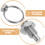 M8 Federbelasteter Positionierstift Mit Zugring: 9