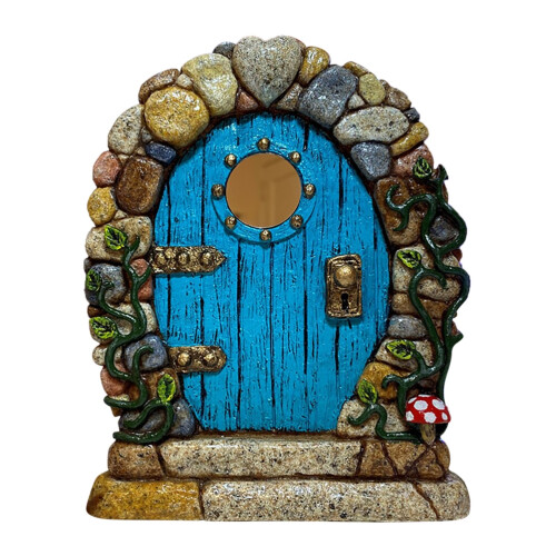 Feentür für Bäume, Miniatur-Feengarten,
