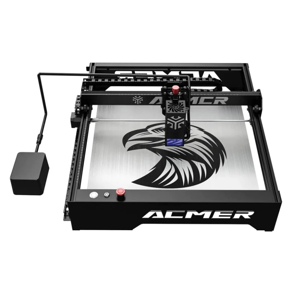 Acmer P1 20W Laser Engraving & Cutting Machine With Automatic Air Assist & Wifi App Control For Woodworking 313054713780