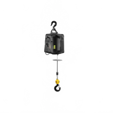 1500W Portable Electric Hoist Winch with Wireless Remote - 1100 lbs Capacity for Warehouse & Factory Lifting