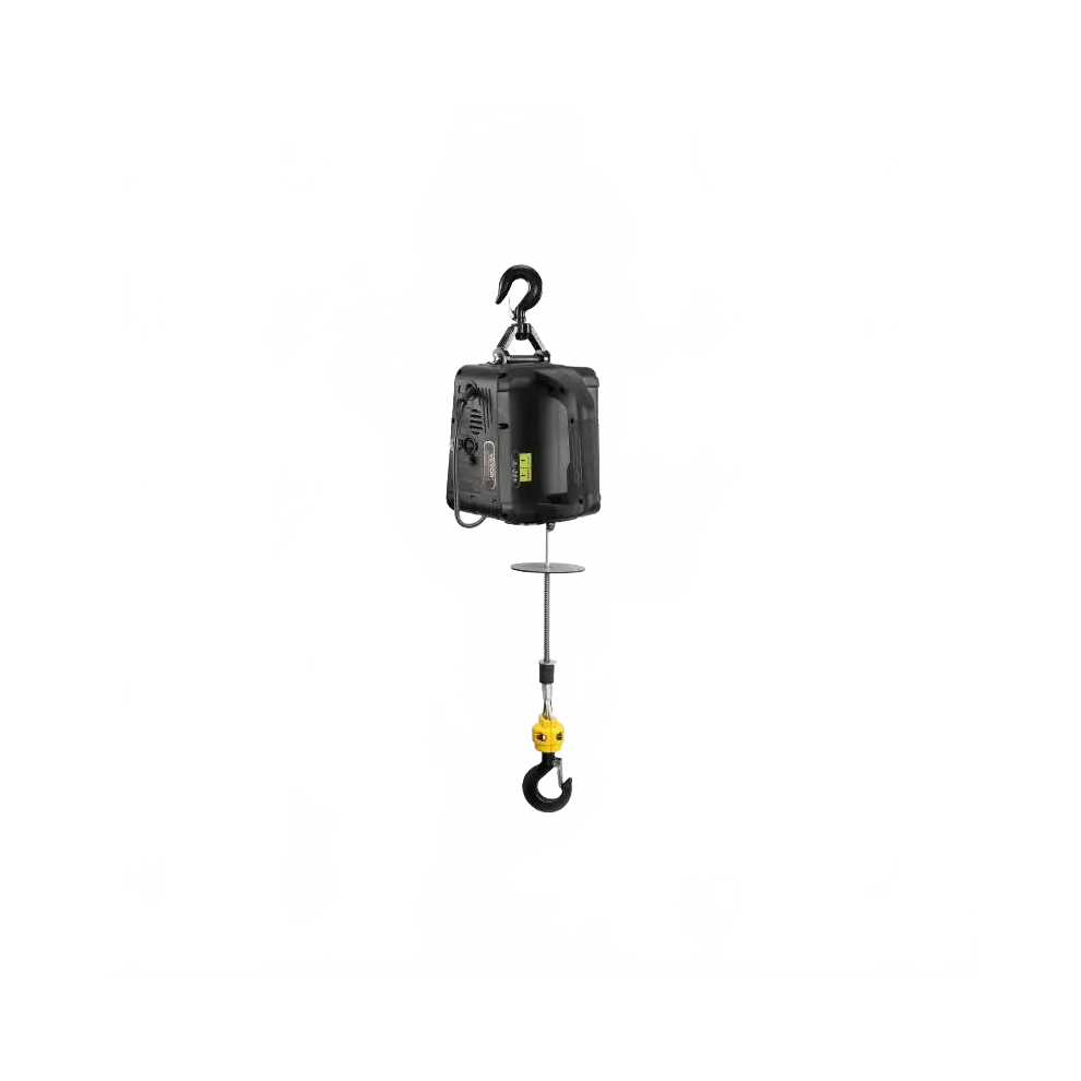 1500W Portable Electric Hoist Winch With Wireless Remote - 1100 Lbs Capacity For Warehouse & Factory Lifting 7445024820884