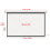 100-Inch 16:9 HD Motorized Projection Screen with Wireless Remote for 3D LED/DLP/Laser Projectors 1