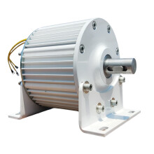 High-Efficiency 10kW/20kW Low-Speed Permanent Magnet Generator for Water & Wind Turbines - 48V/96V/220V/380V 3-Phase AC Alternator