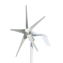 Whisper-Quiet High RPM Horizontal Wind Turbine Generator - 5000W/6000W, 48V, 3-Blade & 5-Blade Options for Efficient Home Energy Solutions