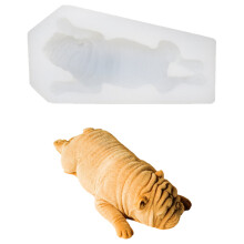 Hundeförmige Silikonformen, Fondant-Silikonformen,-5