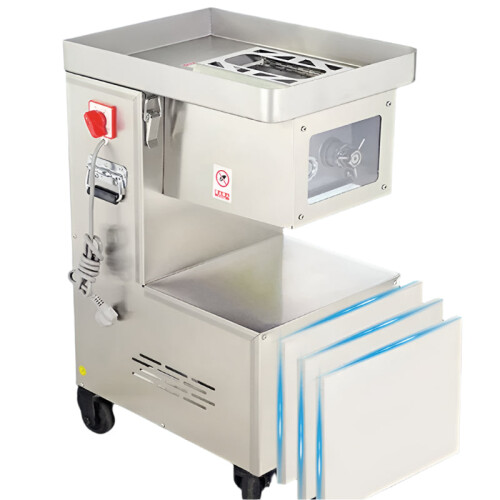 Stainless Steel Commercial Automatic Meat Slicer & Dicer Machine