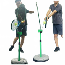 Adjustable Professional Tennis Spin Trainer Machine with Ball Accessories for Topspin, Slice, and Service Action Training