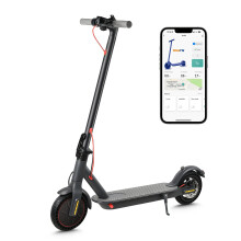 Mankeel Foldable Electric Scooter for Adults - 30km Range, 350W Motor, 8.5-Inch Wheels, 10.4Ah Battery, Dual Brake System, App-Enabled