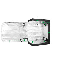 240W Hydroponic Indoor Grow Tent with Removable Floor Tray for Vegetables & Flowers Supply