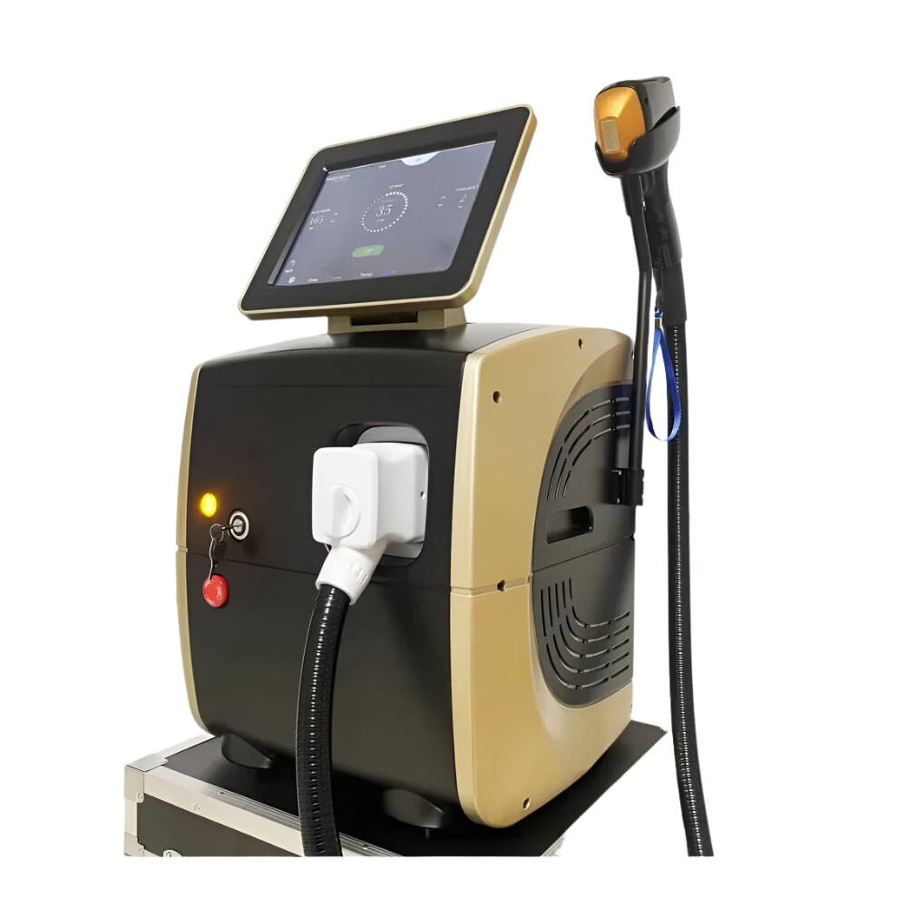 Advanced Triple Wavelength Diode Laser Hair Removal Machine - 808nm, 755nm, 1064nm for Skin Rejuvenation and Ice Platinum Depilation