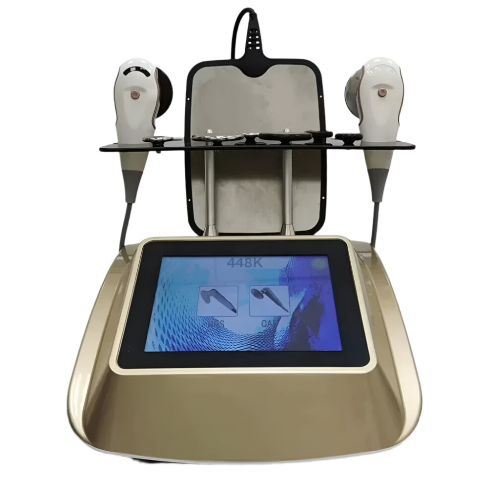 Advanced 448kHz CET RET Tecar Therapy Diathermy Machine for Body Shaping, Slimming, and Fat Reduction