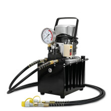 ZCB 700AB 220V Double Circuit Electric Pump - 0.75kW Motor Hydraulic Pressure Oil Station, Compatible with Various Hydraulic Tools, 70MPa