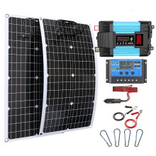 Versatile 2000W Solar Panel System with 4000W Inverter Kit for Home & Outdoor Adventures