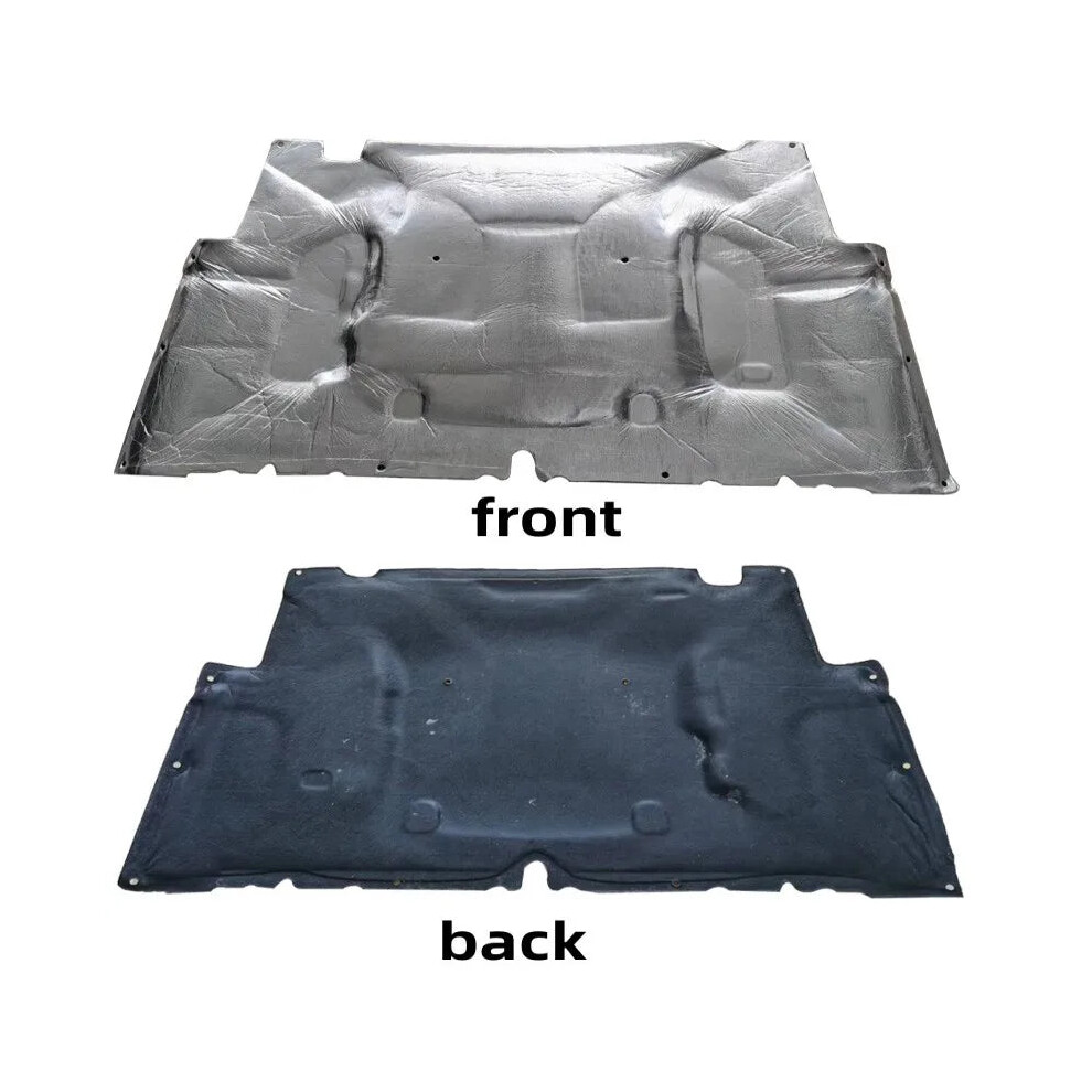 Premium Aluminum Foil Heat & Sound Insulation Pad For 2018-2022 Jeep Wrangler - Front Hood Engine Firewall Noise Reduction Mat 744759953216