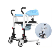 Hydraulic Electric Lift Chair: Versatile Elderly Care Transfer Solution for Toilet, Bath, Bed, and Wheelchair Use