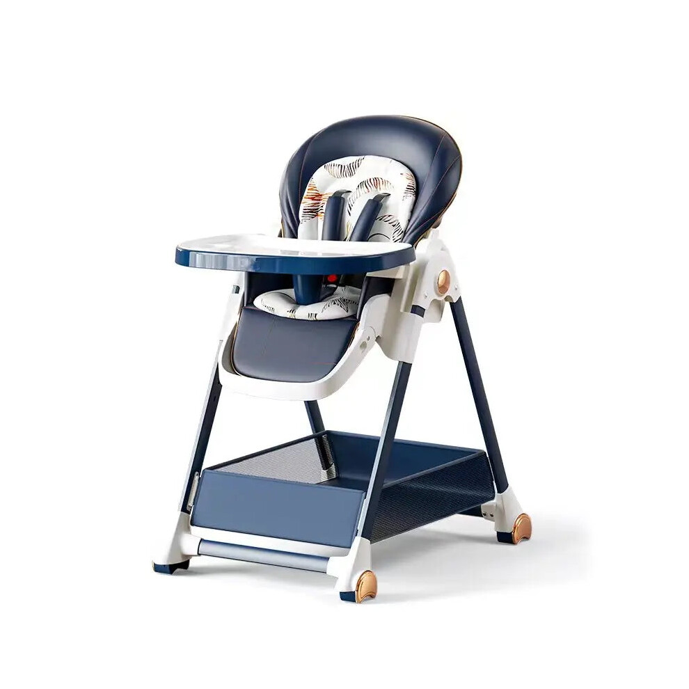 Adjustable High Chair for Babies - Comfortable Feeding Chair with Safety Harness and Removable Tray
