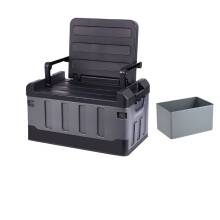 Heavy-Duty Outdoor Storage Box: Large Capacity Seat for Camping, Home, and Fishing