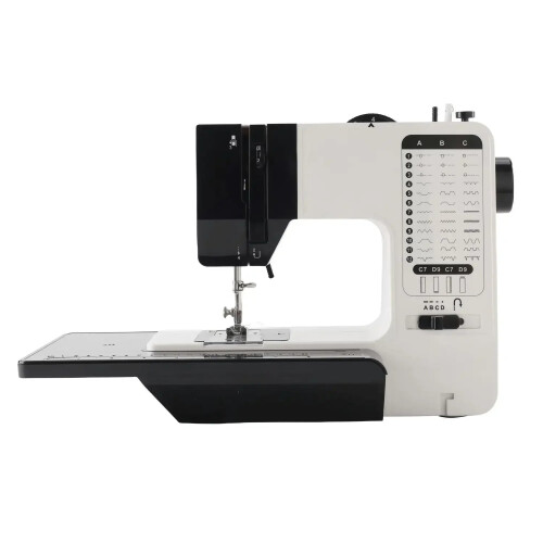 Compact Multi-Functional Electric Mini Sewing Machine with 38 Stitch Options & Removable Foot Pedal