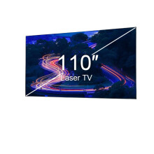 Premium 110 ALR Projector Screen for 4K Ultra Short Throw Laser TV | 16:9 Fixed Frame Grey Anti-Light Projection Screen