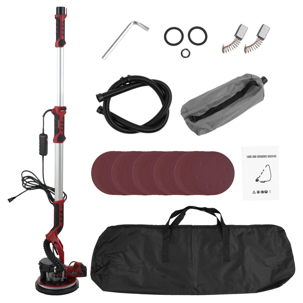 High-Efficiency Dustless Electric Drywall Sander With Automatic Dust Absorption For Walls & Ceilings 7445041015010