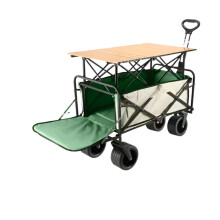 Versatile Folding Wagon Cart for Outdoor Events, Shopping, and Travel