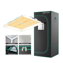 Full Spectrum Mars Hydro TS 1000 Dimmable LED Grow Light - 150W Indoor Plant Hydroponic System for Grow Tents