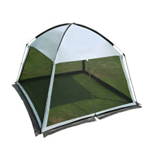 XL UV-Resistant Mesh Camping Tent - Mosquito-Proof, Breathable Sunshade for Beach Adventures