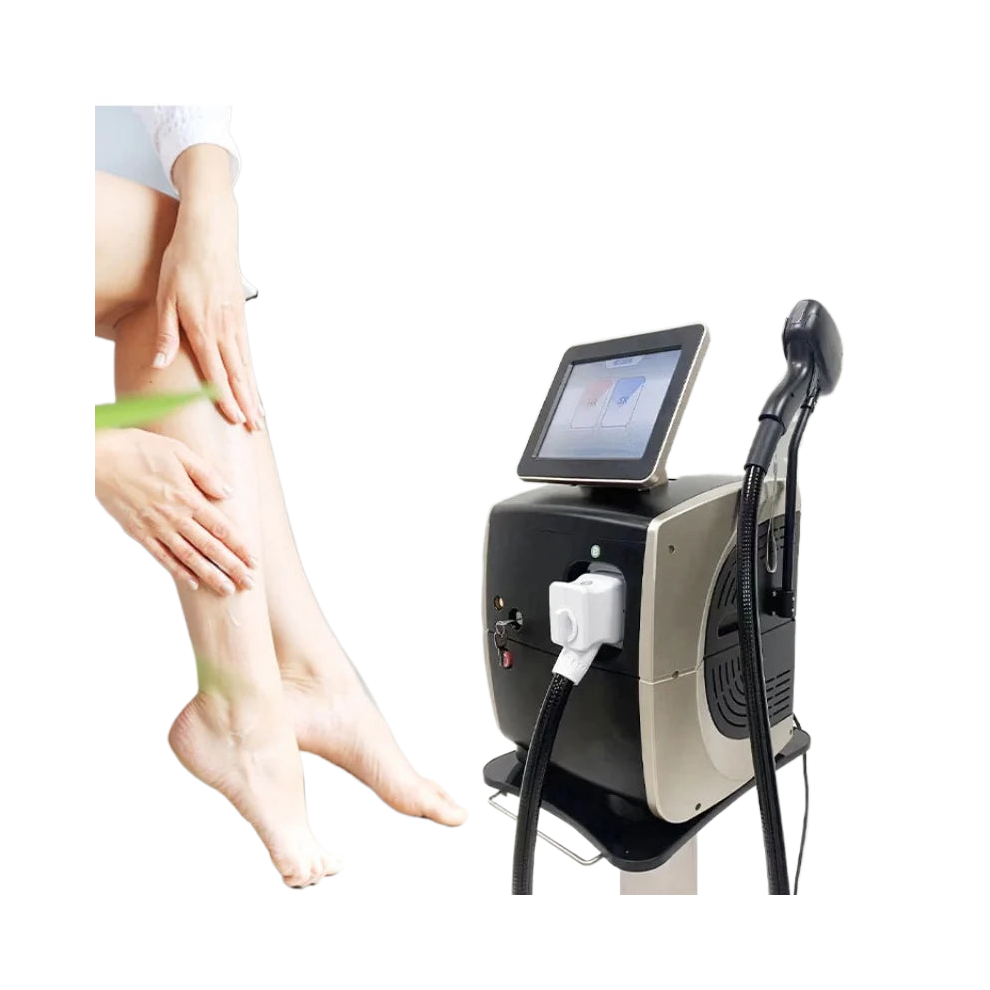 Advanced 808nm Diode Laser Hair Removal Machine with Cooling Head - Painless Epilator for Face & Body