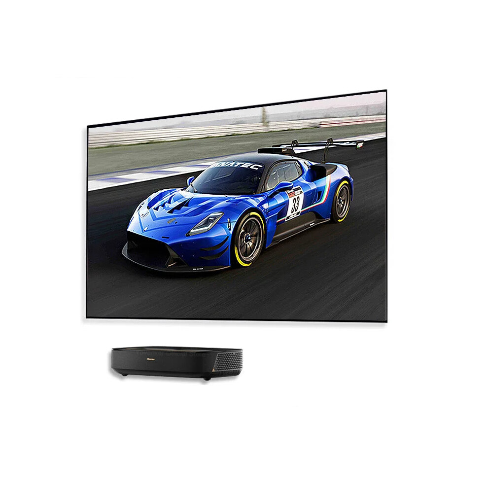 Fresnel 5.0 Alr Ust Projection Screen - Fixed Frame, Ambient Rejecting For Tri-Color Laser Projectors, 8K/4K/3D Compatible (2024 Model) Light 744759284945