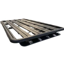 Premium Aluminum Flat Roof Luggage Rack for LC120 - Enhanced Design