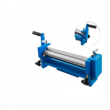 Desktop Manual Metal Plate Bender - Slip Roll Machine for 300mm, 320mm, 610mm - Perfect for Wire, Cones, Cylinders, Tubes - Roller Press Shaping Tool
