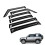 Land Rover Defender 90 2020 Sun Visor & Wind Deflector Protective Awning 1