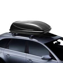 High-Capacity Waterproof Universal Roof Box - Durable ABS, I for Outdoor Adventures