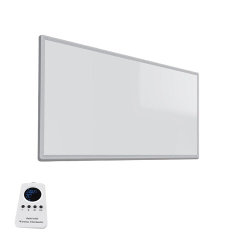 Customizable Wall-Mounted 600W Infrared Panel Heater - Safe, Fast Heating with 100% Flame Retardant Material