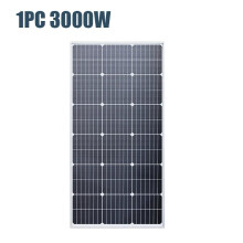 High-Efficiency 3000W Solar Panel Power Bank: Flexible, Portable Charging for Home & Camping