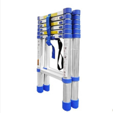 Durable 5m Aluminum Alloy Telescopic Ladder - Portable and Compact for Household Use