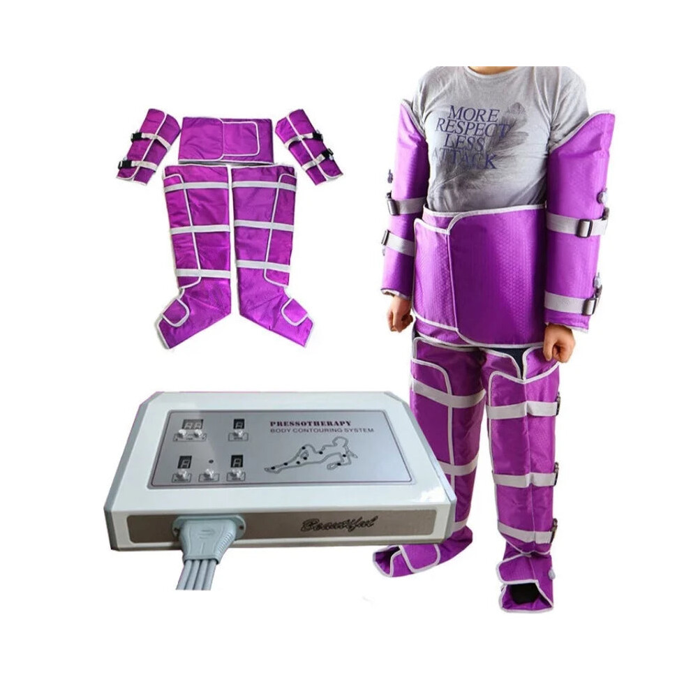 Advanced Pressotherapy Air Pressure Suit for Body Slimming & Lymphatic Drainage - I for Salon Weight Loss & Beauty Treatments