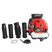 EBZ8500 75cc High-Power Backpack Leaf Blower - Versatile 2-Stroke Engine for Snow Clearing, Dust Removal, and Fire Extinguishing with Accessories