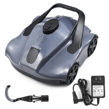 Efficient Cordless Robotic Pool Vacuum Cleaner for Indoor & Outdoor Pools