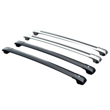 Aluminum Alloy Roof Rack Cross Bar for 2008-2021 Toyota Land Cruiser 200 & Prado 150 - Secure Lock for Kayaks & Surfboards