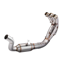 High-Performance Full Exhaust System with 51mm Slip-On Muffler for Yamaha MT-09/FZ-09 (2021-2023)