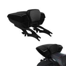 Low Profile Pack Trunk Mount Rack Pad for Indian Motorcycles: Chieftain (2014-2023), Challenger Dark Horse (2021), Roadmaster Elite (2018), Vintage