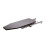 Space-Saving Retractable Ironing Board with Damping Cushioning for Wardrobe Integration 1