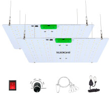 180W Samsung LM281B LED Grow Light - Full Spectrum, High PPFD for 3x3ft Veg & Bloom Coverage