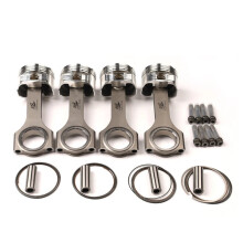 High-Performance KTC Racing 1NZ Forged Steel Connecting Rod & 4032 Alloy Piston Kit with ARP Bolts for Toyota Premio/Auris 1.5L 1NZ-FE Upgrade