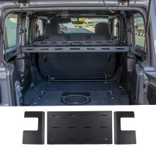 Durable Aluminum & Steel Rear Trunk Cargo Rack for Jeep Wrangler JL (2018-2022) - Interior Luggage Carrier